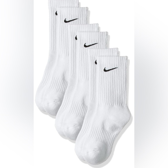 NIKE Performance Cushion Crew Socks with Bag (5 Pairs) - Picture 2 of 4